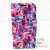    Apple iPhone X  -  Floral Book Style Wallet Case